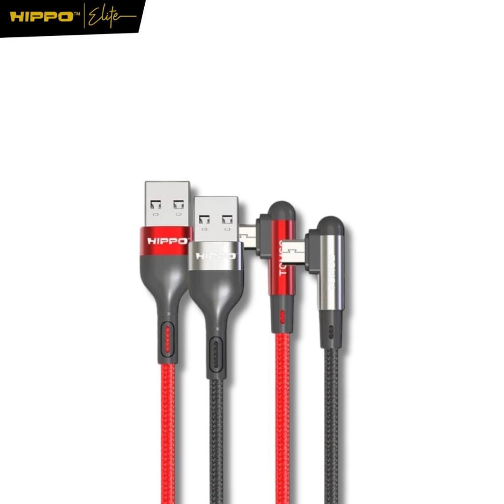 Hippo Mobile Gaming Data Cable Toms2 USB to Micro Fast Charging 2.4 A Cable Micro USB Data Plug L 90