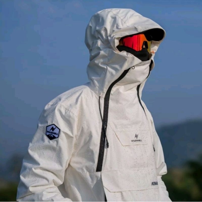 เสื้อแจ็คเก็ตกันน้ํา Gorpcore WILDSHELL KEN AROK SERIES
