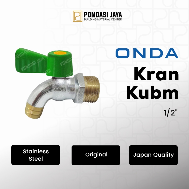 ONDA ก๊อกน้ํา Kubm Onda 1/2"