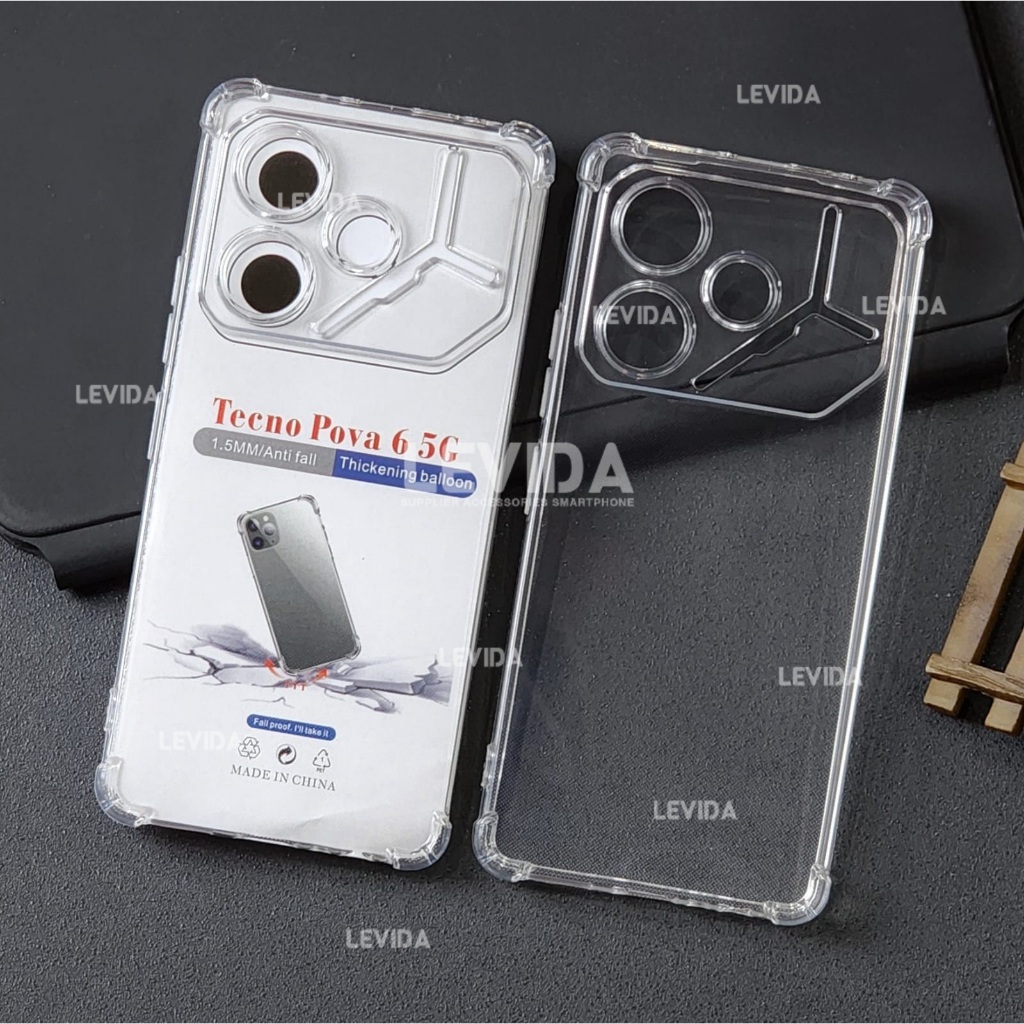 Tecno Pova 6 Tecno Pova 6 Pro Tecno Pova 5 Pro Case ถุงลมนิรภัยเคสใส Tecno Pova 6 Tecno Pova 6 Pro T