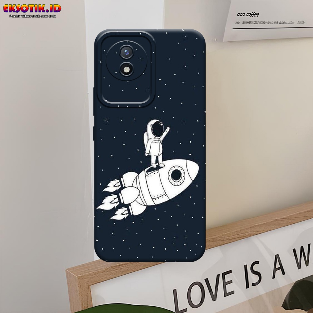 เคส Vivo Y02 - เคส Vivo Y02 - เคสแฟชั่น - Vivo Y02 Silicone - Cool and Cute Motips - Vivo Y02 Softca