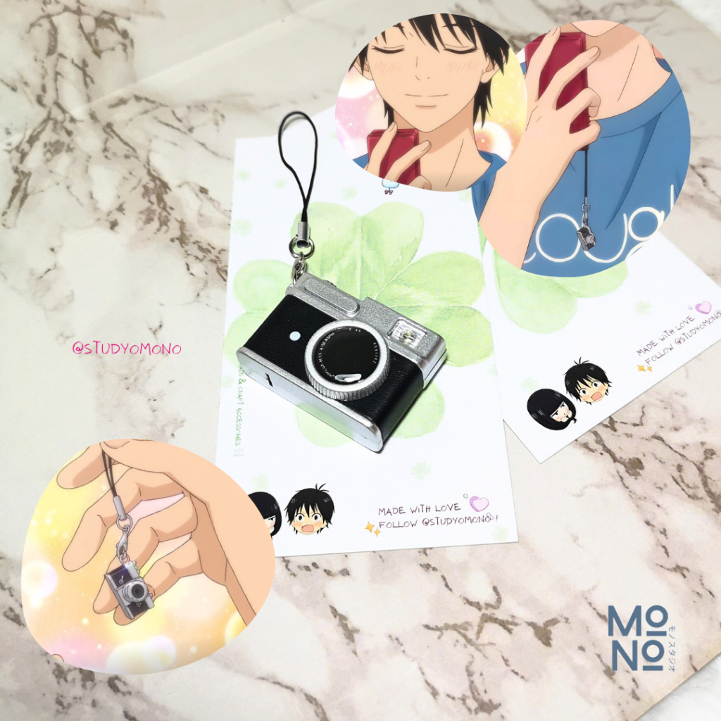 HP GANTUNGAN Sawako Kazeya Kimi Ni Todoke Phone Charm ☘︎ ݁˖ | สายคล้องโทรศัพท์พวงกุญแจลูกปัดพรีเมี่ย