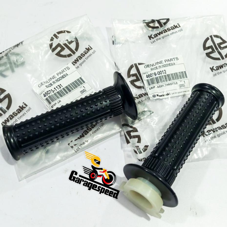 ปลอกแฮนด์ HANDFAT HANDPAD GAS SARUNG NINJA RR ใหม่ OLD NINJA R NINJA SS 150 ORIGINAL KAWASAKI