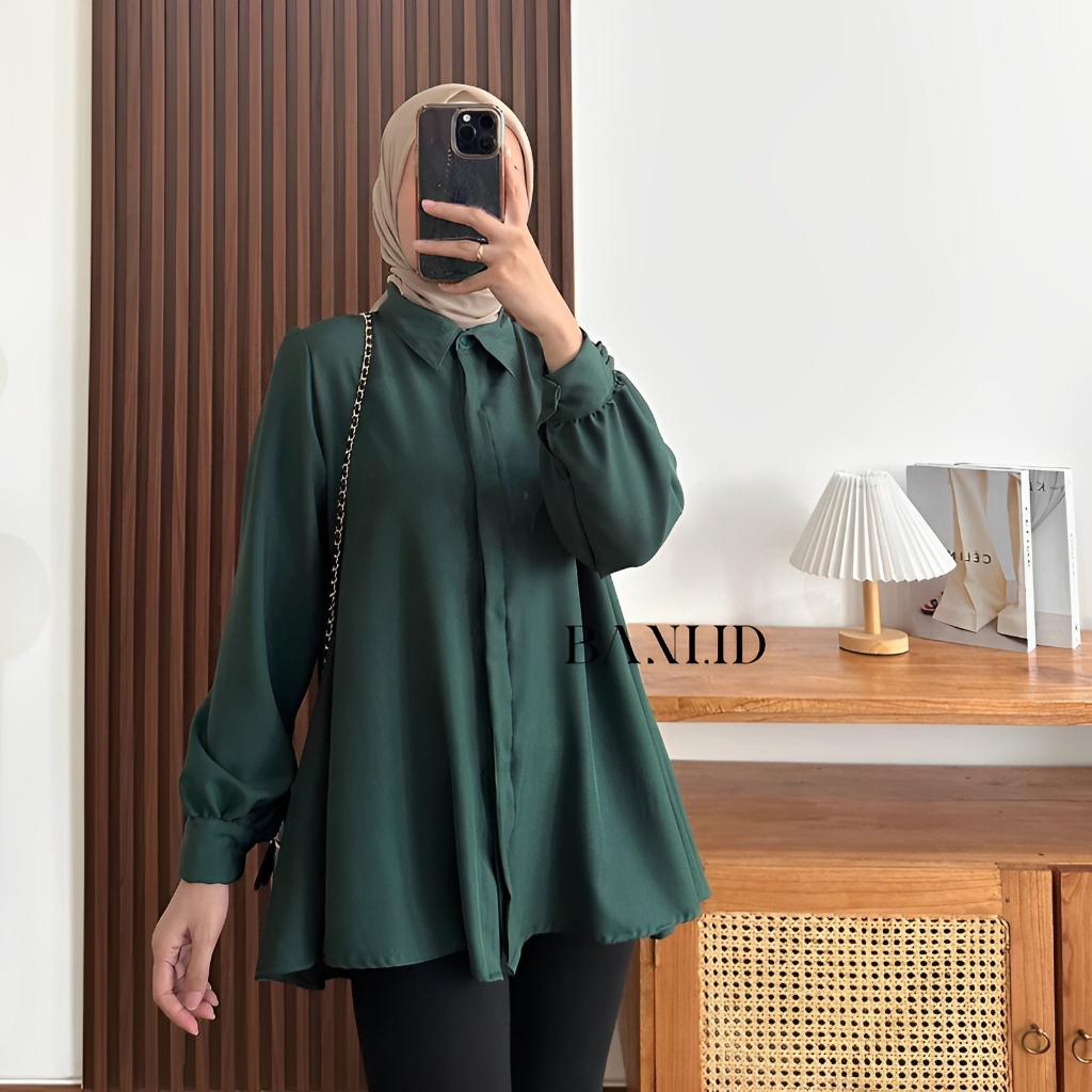 เสื้อ KEMEJA Shakila KINKA BLOUSE