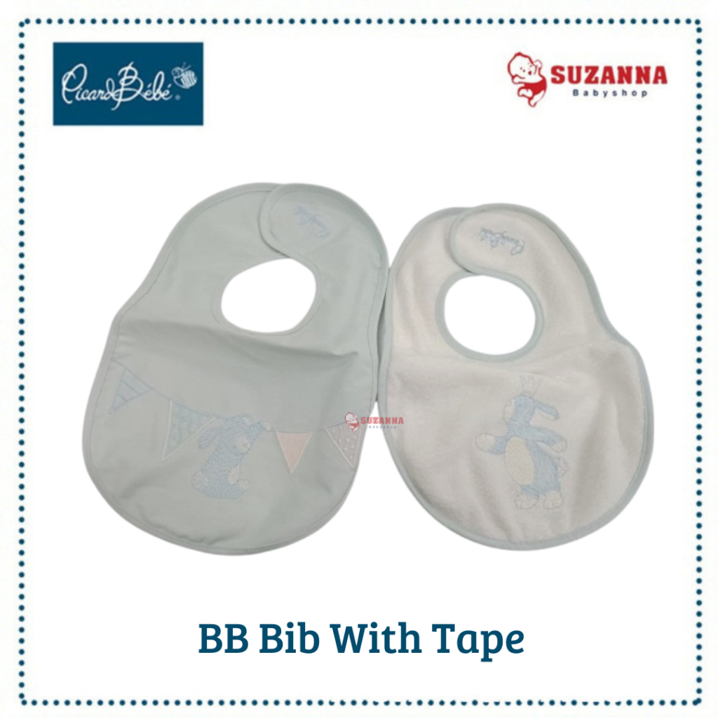 Picard Bebe BB Bib With Tape - Baby Slaber