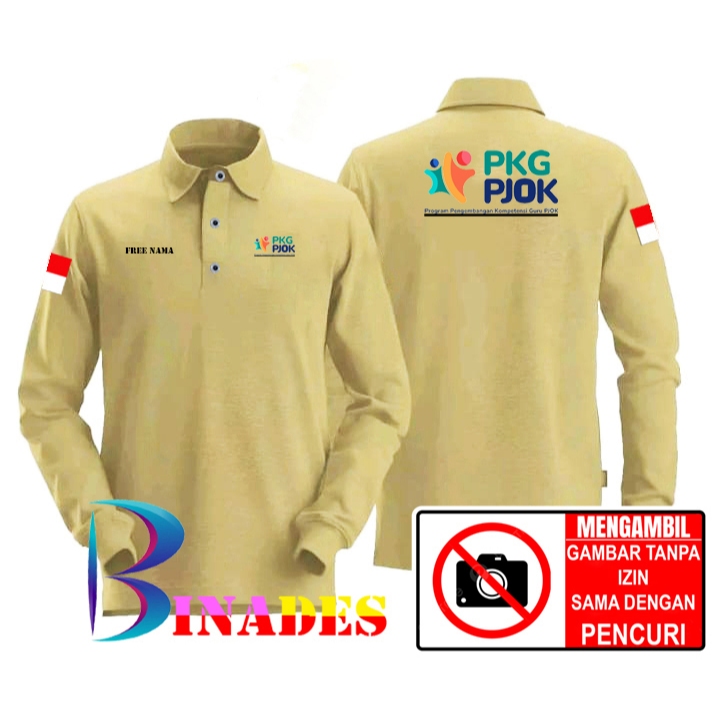 ขาย เสื้อยืดคอปก เสื้อโปโล เครื่องแบบคอปก PKG-PJOK-Program การพัฒนาครูสมรส PJOK BINADES