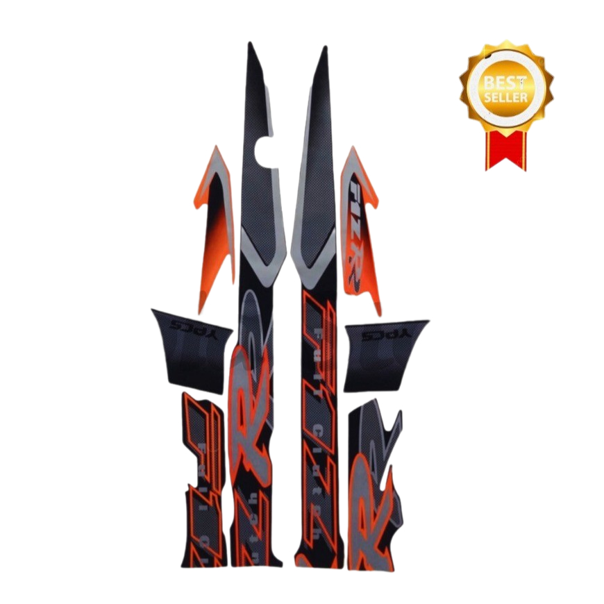 Yamaha F1ZR F1 Zr 2002 คลัทช์เต็มสีดําสีส้มมาตรฐานรถจักรยานยนต์ Body List F1ZR 2002