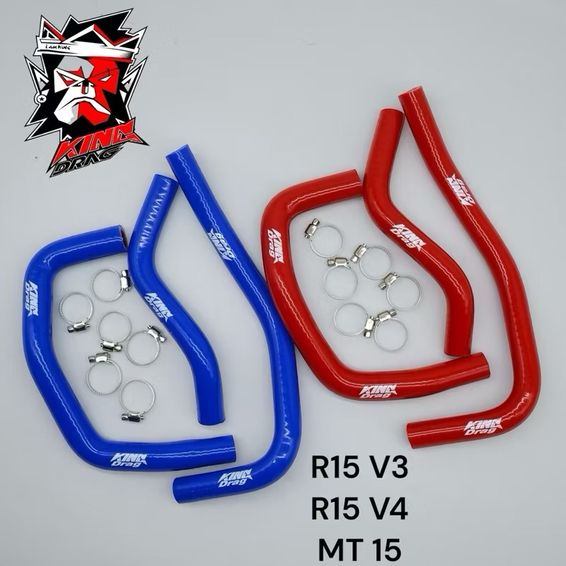 ท่อระบายน้ํา KING DRAG R15 V3 R15 V4 MT15 R 15 MT 15 ต้นฉบับ KING DRAG