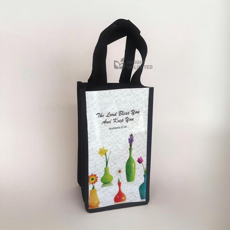 กระเป๋าใส่แก้วน้ํา Bible Verse