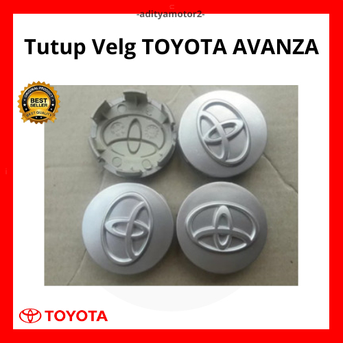 โตโยต้า ติดตามมันต่อไป ฝาครอบล้อ/ฝาครอบล้อ avanza 2012 - 2018 ราคาต่อ 1 ชิ้น