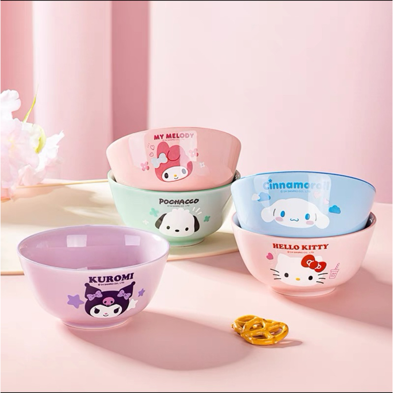 Sanrio Character Ceramic Dinner Bowl 350ml