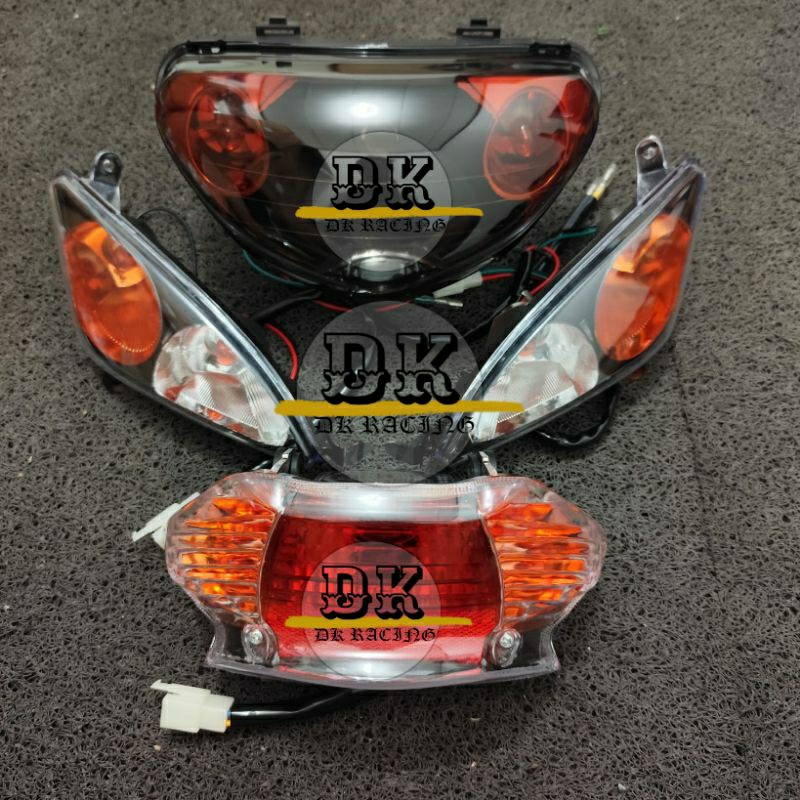 MATA แพคเกจที่สมบูรณ์ชุด COSTUME MIO SPORTY MIO OLD HEADLIGHT RESCTOR MIO SPORTY 5TL COSTUME เปลี่ยนชื่อ MIO SPORTY รุ่น MX THAILAND 2 EYES และ STOP โคมไฟ MIO 5TL COSTUME