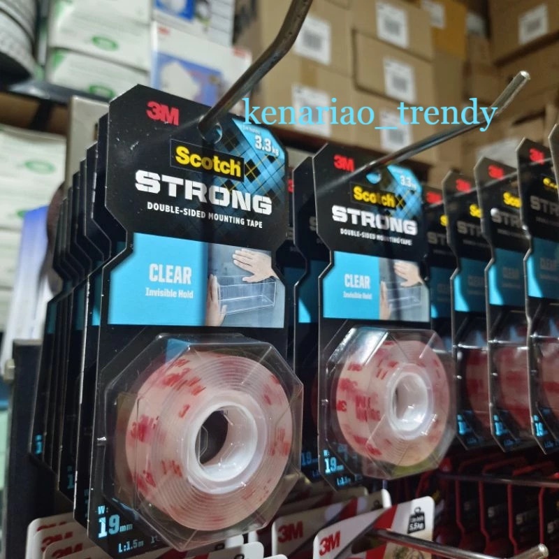 เทปคู่ 3M Original USA กาว 3M Super Strong Super Sticky Clear