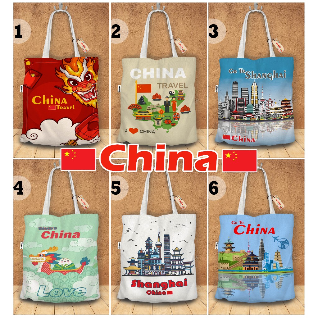 TOTE BAG CHINA SOUVENIR BAG