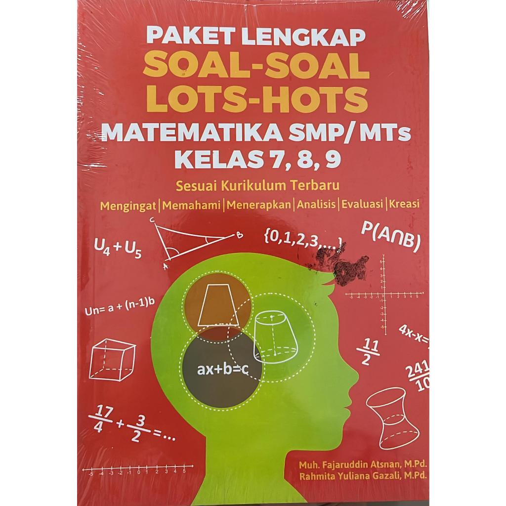 แพ็คเกจที่สมบูรณ์ของคําถามคณิตศาสตร์ LOTS-HOTS สําหรับชั้นมัธยมศึกษาตอนต้น/MTs 7, 8, 9