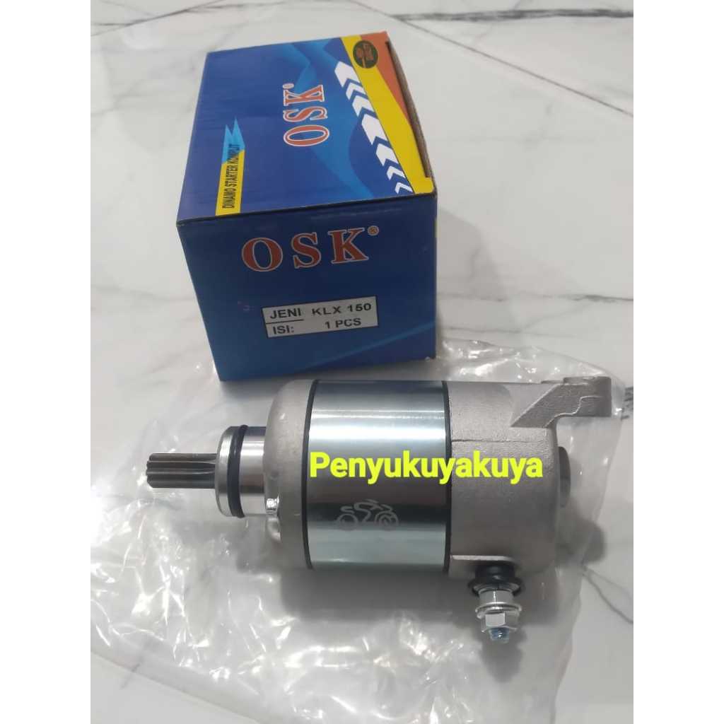 Dynamo Starter Assy KLX 150 / Dtracker Motor OSK