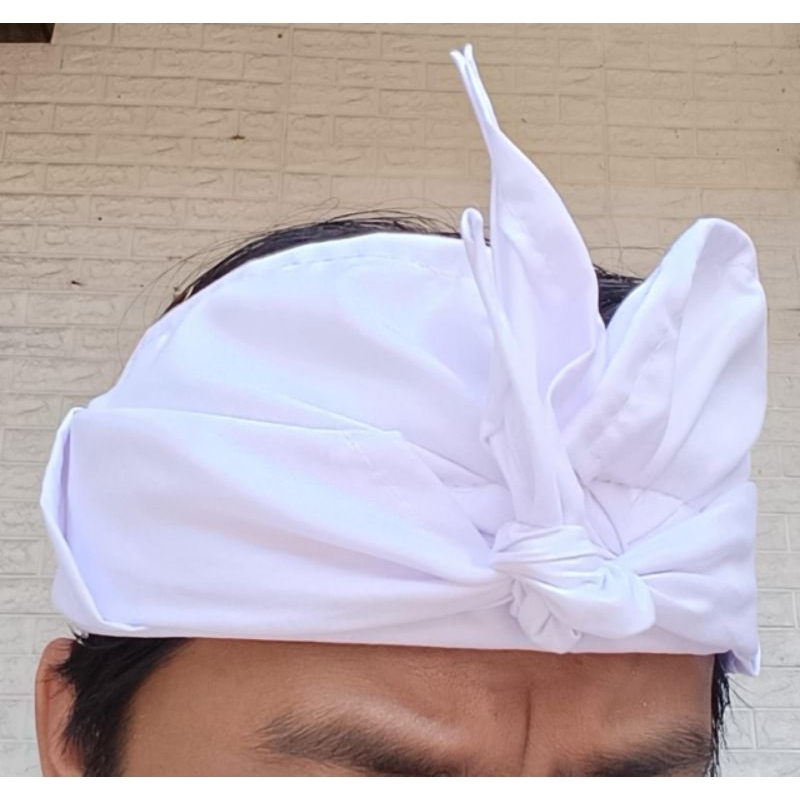 Udeng So Plain WHITE