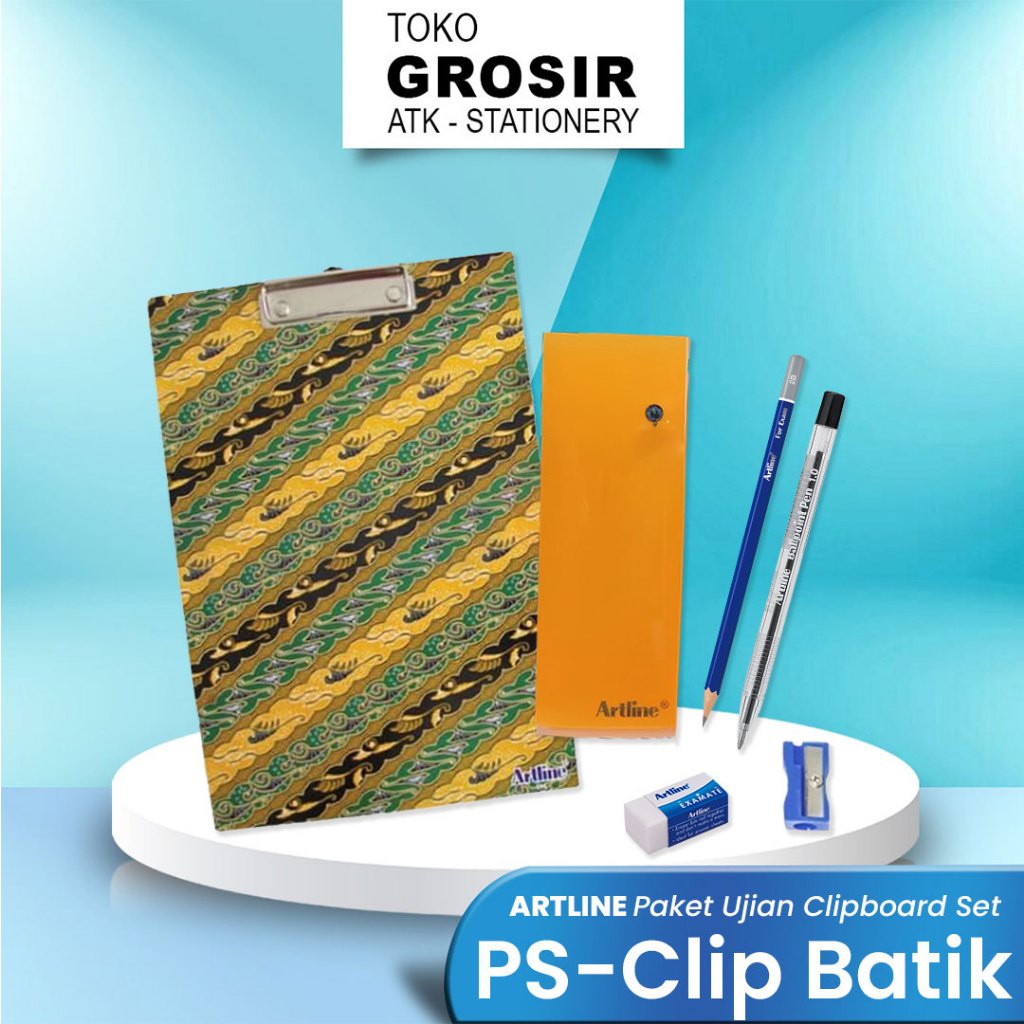 WHOLESALE Artline Exam Package PS-Clip Batik School Stationery
