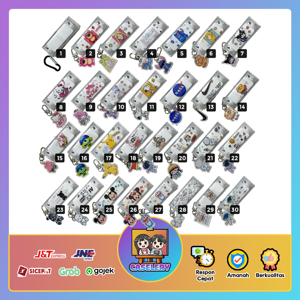 เคส Monster Xkt08 ตัวแปรตัวการ์ตูนสุดน่ารักที่สุด