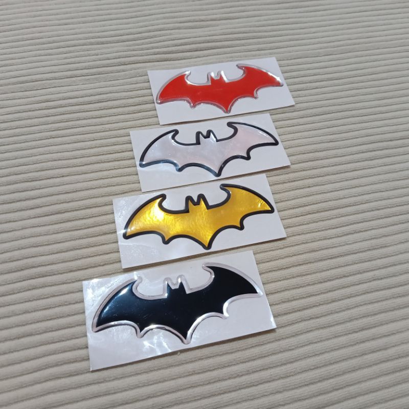 สติ๊กเกอร์ BATMAN RAISED/EMBLEM