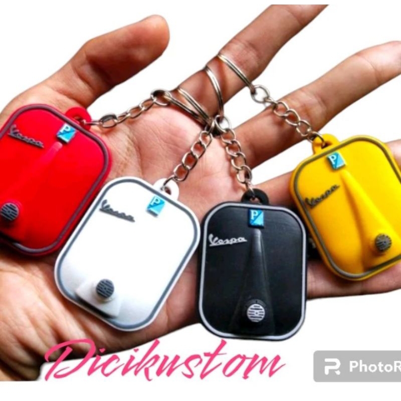 Gantungan พวงกุญแจรถ vespa - พวงกุญแจ - อุปกรณ์เสริมเวสป้า