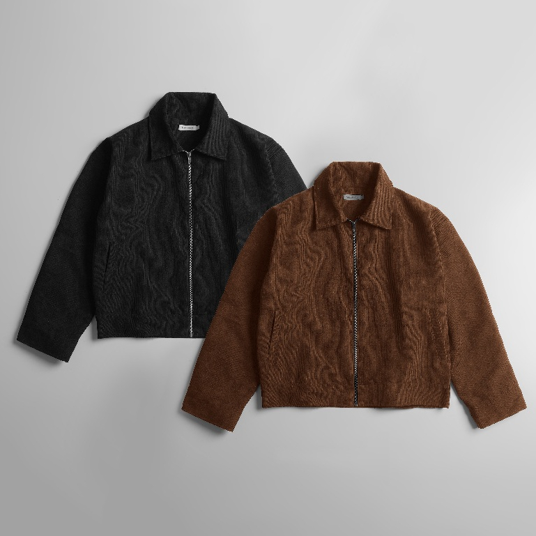 Rhodes BASIC - VERON CORDUROY BOXY CUT JACKET