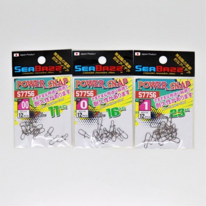 Seabazz Power Snap/Nice Snap/Power Fishing Bait Pin S7756