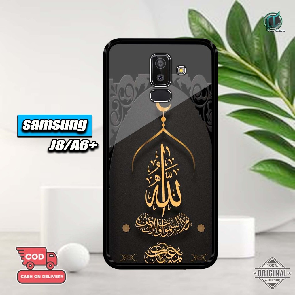 เคส Samsung J82018/A6plus ลาย Calligraphy Glossy Hardcase [ล่าสุด]