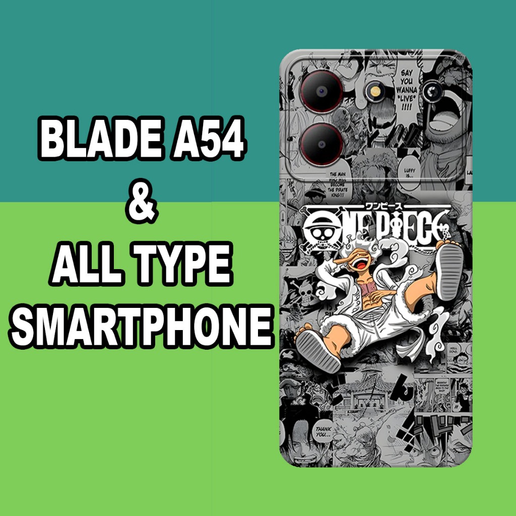 HP (GC1) ยางโทรศัพท์มือถือ ZTE BLADE A54 Softcase | เคสลายภาพชิ้นเดียว | ZTE BLADE A54 เคสซิลิโคน Tp