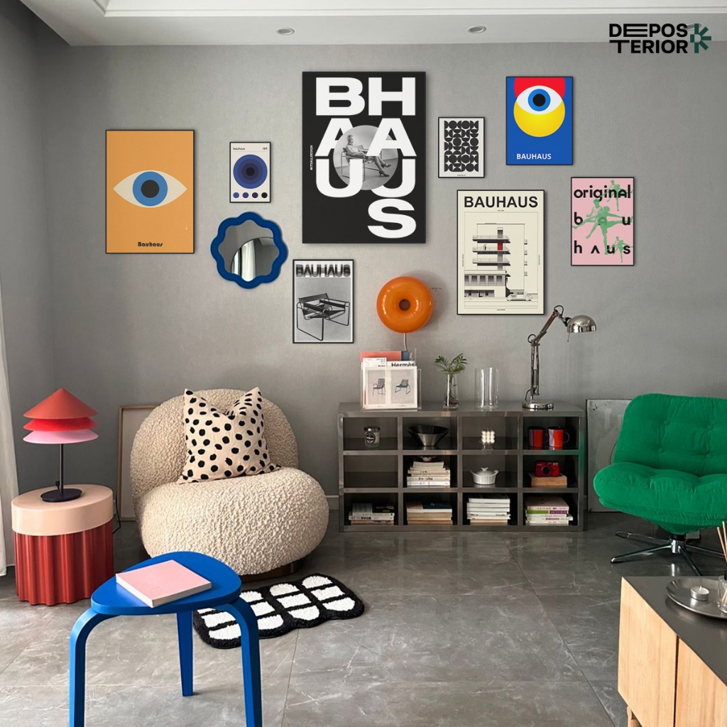โปสเตอร์เฟรม Bauhaus - Frameblock