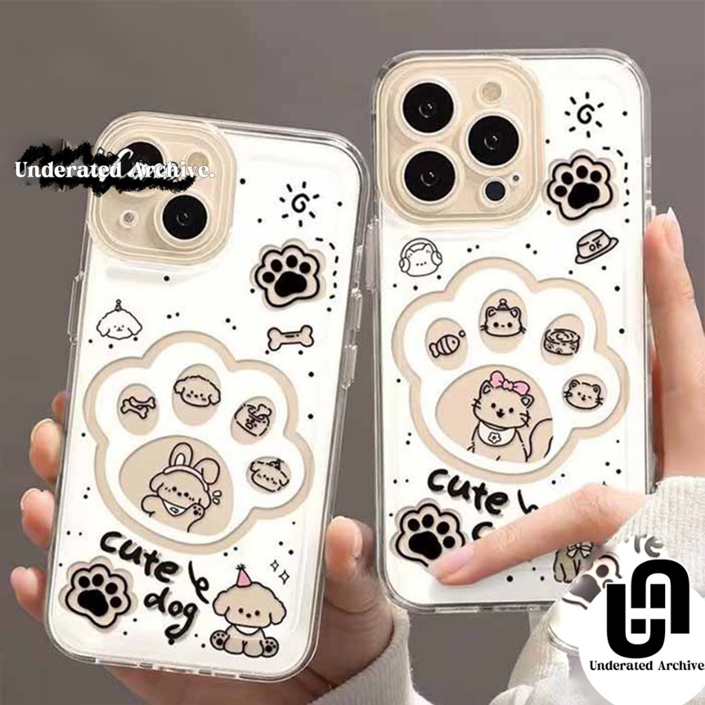 CAT FOOT MOTIF CASE สําหรับ ZTE BLAD A55 NUBIA V60 NUBIA NEO 5 5G NUBIA NEO 2 5G READY ALL TYPES ของโทรศัพท์