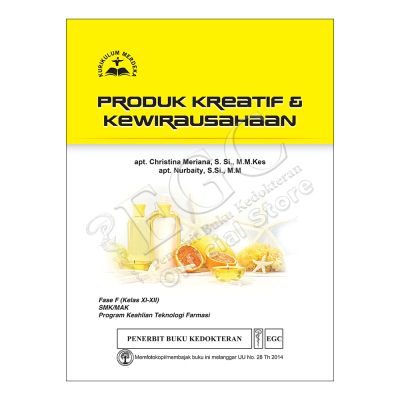หนังสือต้นฉบับ - Creative Product & Entrepreneurship Book Revised Edition SMK MAK Pharmacy Clinical 