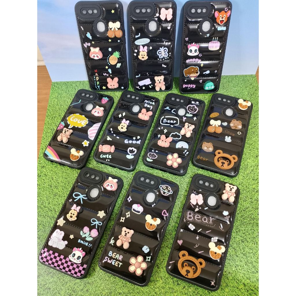 REDMI 6/6A/5/5A/5+/S2 CASE 3D RISED PICTURE MOTIF CODE CB D001-D010 (MACC)