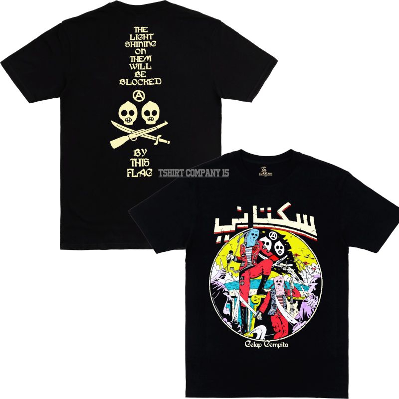 Sukatani punk Dark Gempita - เสื้อยืดวง Punk Suka Tani Punk band เสื้อ เสื้อยืดโลหะ