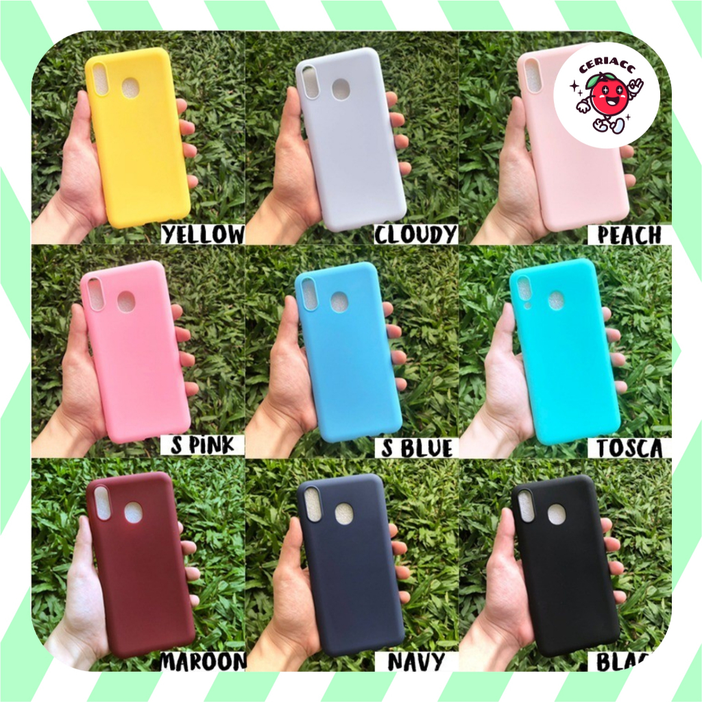 CANDY เคสพื้นฐาน samsung A11 a21s j3 pro j7 pro m11 (1)