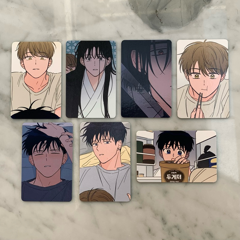 (มีวิดีโอ shopee) UNCANNY CHARM BEOMJIN YOONJAE BOMTOON OFFICIAL PHOTOCARD