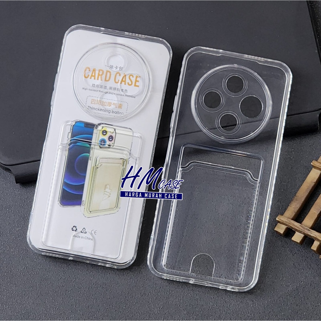 ช่องเสียบการ์ดเคส Tecno Spark 30C / เคสการ์ดใส Tecno Spark 30C