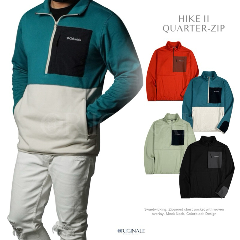 Hike II Mens Quarter-zip Sweater by COL -