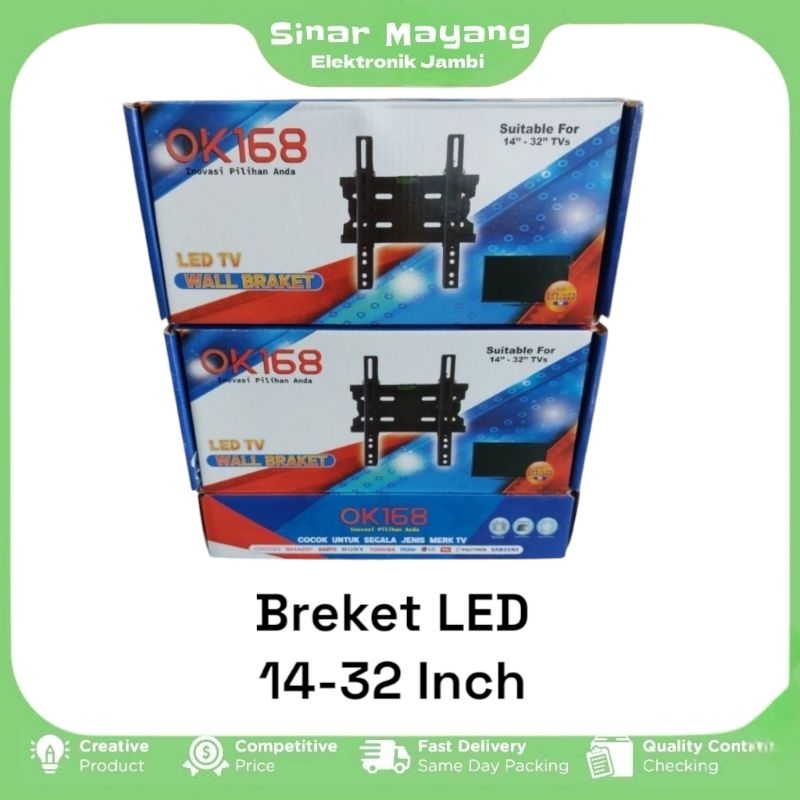 14" - 32" OK168 LED Bracket/LED Bracket สําหรับทุกยี่ห้อ/และคุณภาพ