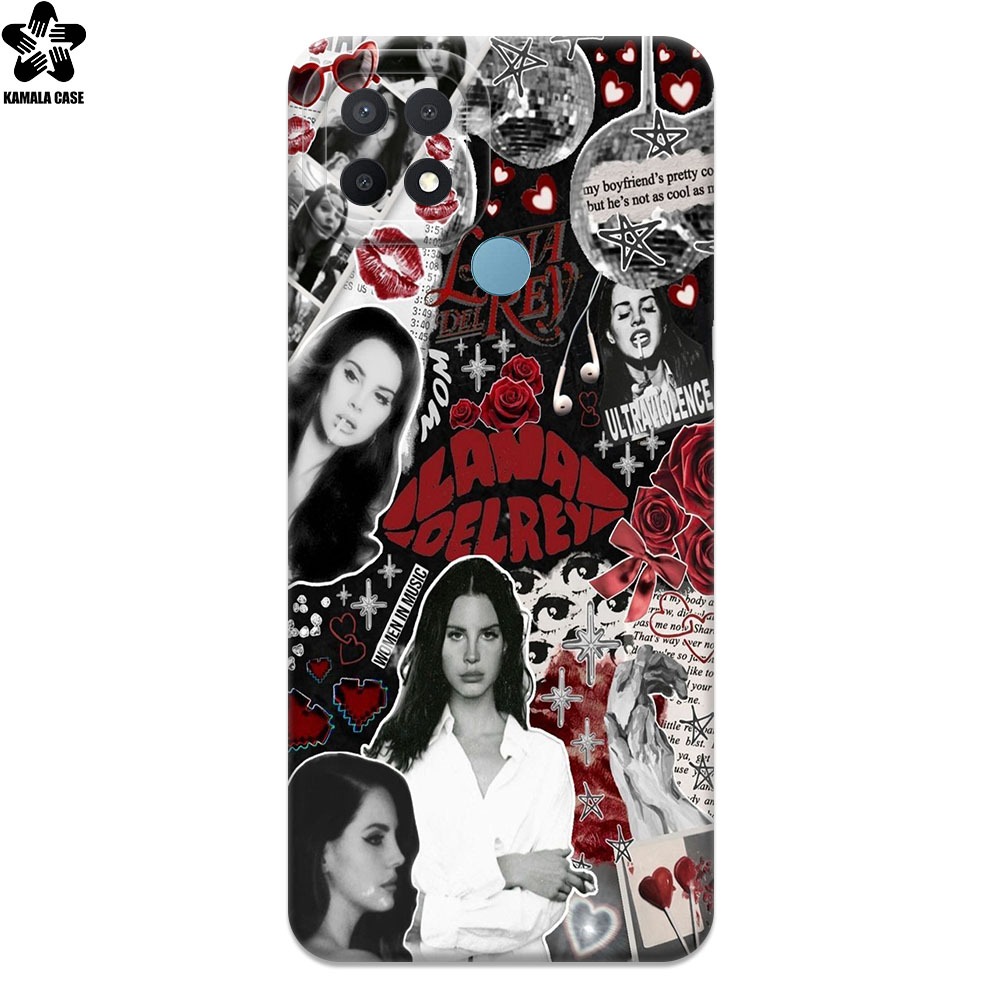 SOFTCASE PREMIUM LANA DEL REY สําหรับ OPPO A15 A15S - CASE PRO CAMERA - เคสใหม่ล่าสุด - COOL CASE - 