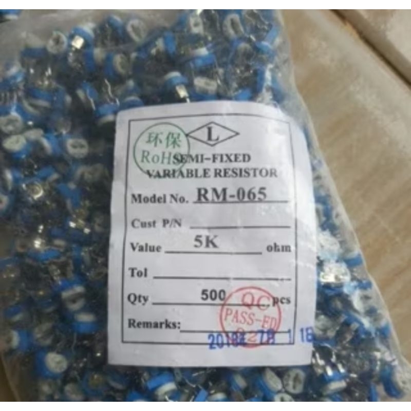 Trimpot VR 502 5K ROHS BLUE.1 ชิ้น