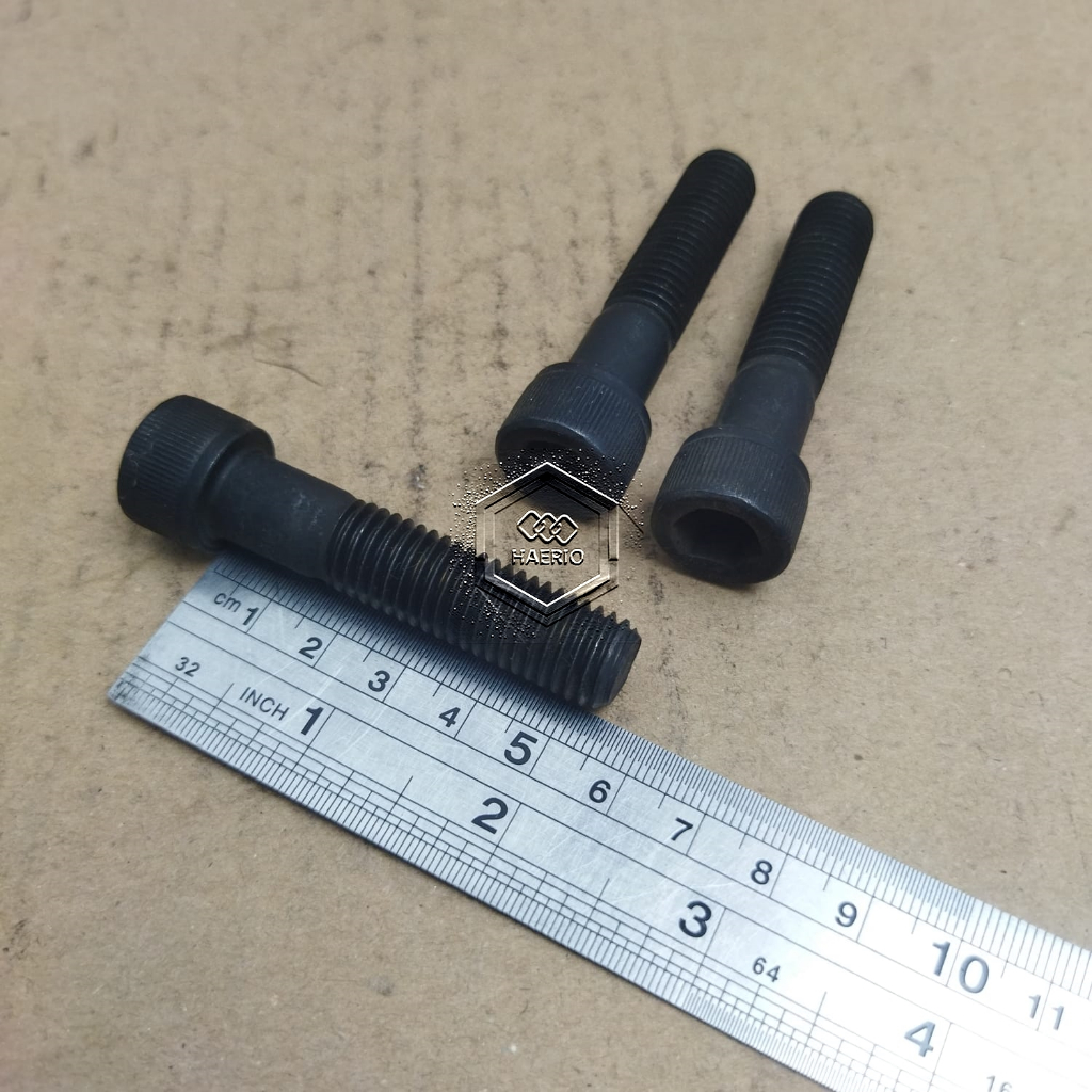 BOLT L M12X55 (5.5CM) STEEL / BOLT L STEEL M12 X 55 GRADE 12.9 / BOLT L STEEL M12 LENGTH 5.5 CM / BO