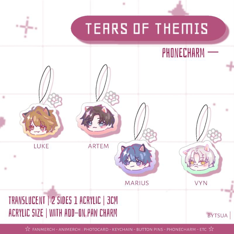 Tears of themis phonecharm