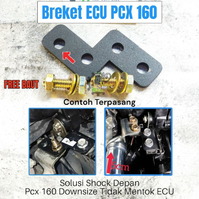 Honda Pcx 160 Downsize มอเตอร์ไซค์ Ecu Breket
