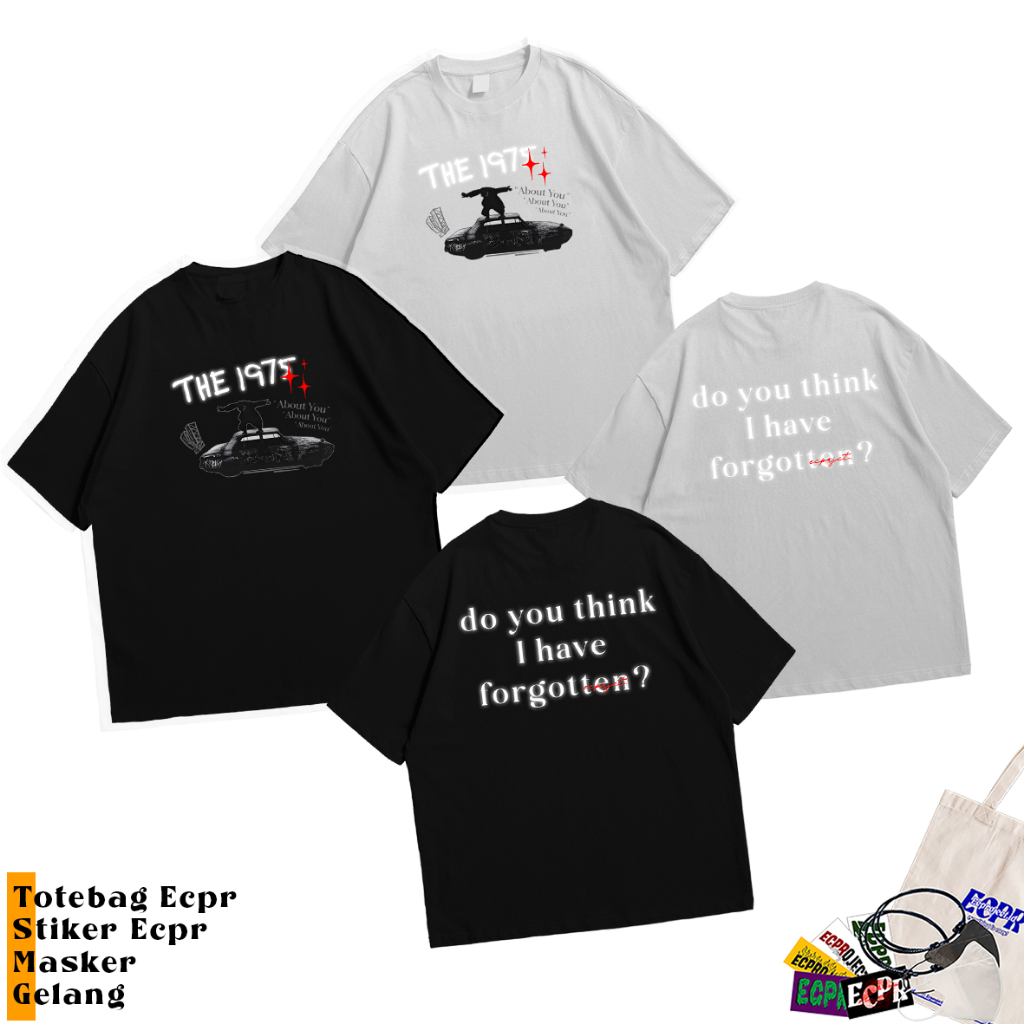 [REFLECTIVE VERSION] ABOUT YOU THE 1975 V2 T-SHIRT - แผ่นรองเมาส์ผ้าฝ้าย OVERSIZE