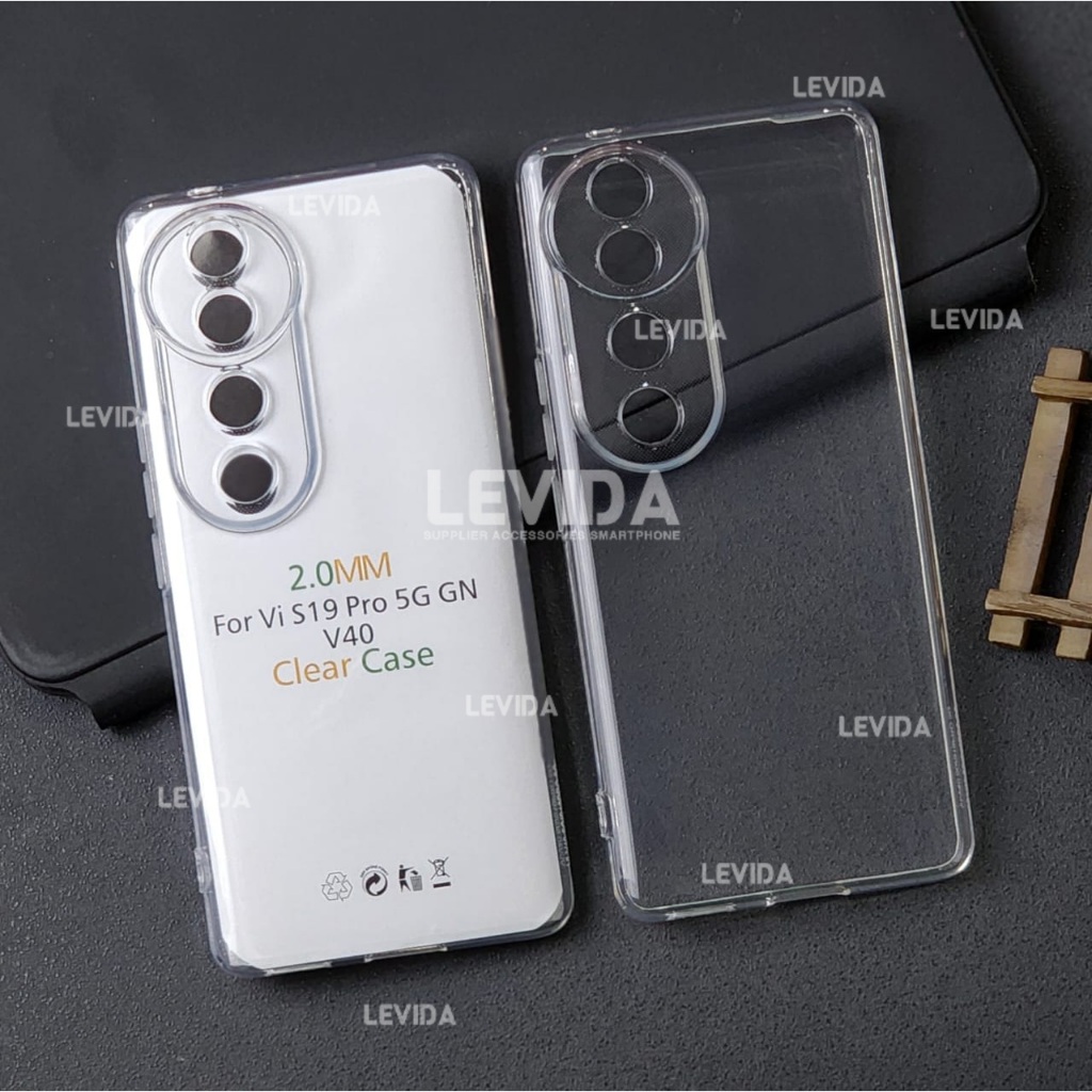 Vivo V40 5G Vivo V40 Pro 5G Softcase Clear 2.0mm Case Bening Vivo V40 5G Vivo V40 Pro 5G CH-01