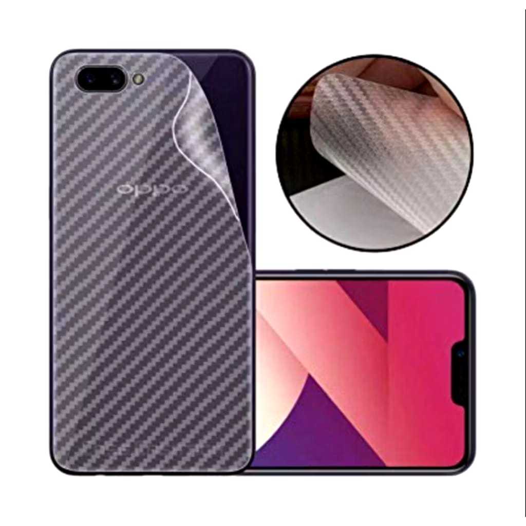 Garskin Carbon 3D SAMSUNG A12/M12 A02S J2 J3 J5 J7 PRO NOTE 5 S7 J1 ACE S6 S7 EDGE J4 2018 A2 CORE A