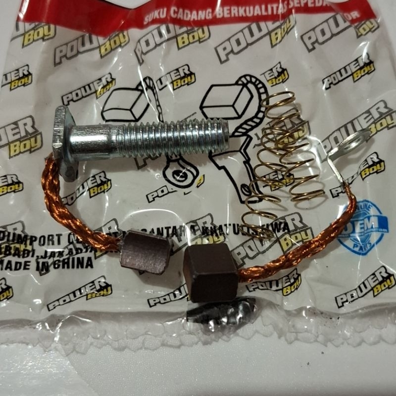 แปรงคาร์บอน CHARCOAL DYNAMO STARTER BAJAJ PULSAR XCD 125 & PULSAR 135 LS