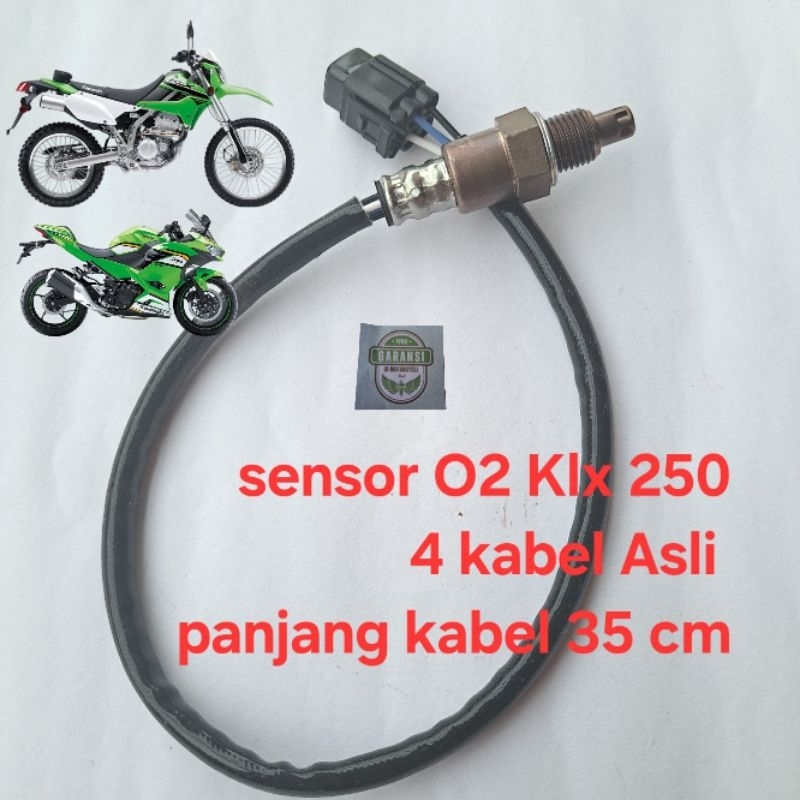 Oxygen Sensor O2 KLX 250 D รถแทรกเตอร์ Ninja 250 fi 4 สาย Kawasaki lospack มอเตอร์ไซค์