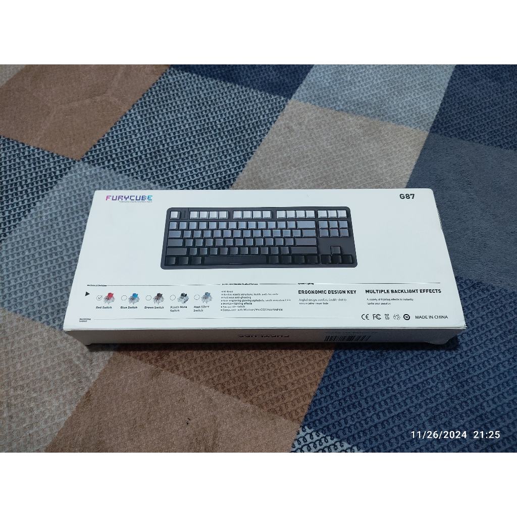 คีย์บอร์ดเชิงกล Furycube G87 TKL Hotswap Type-C Zifriend